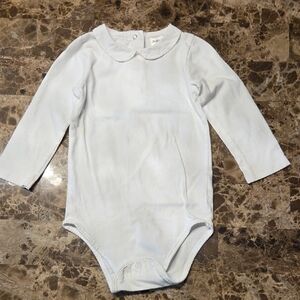 OshKosh B'gosh Cream Long Sleeve Bodysuit